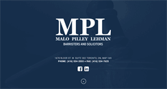Desktop Screenshot of mpllaw.ca